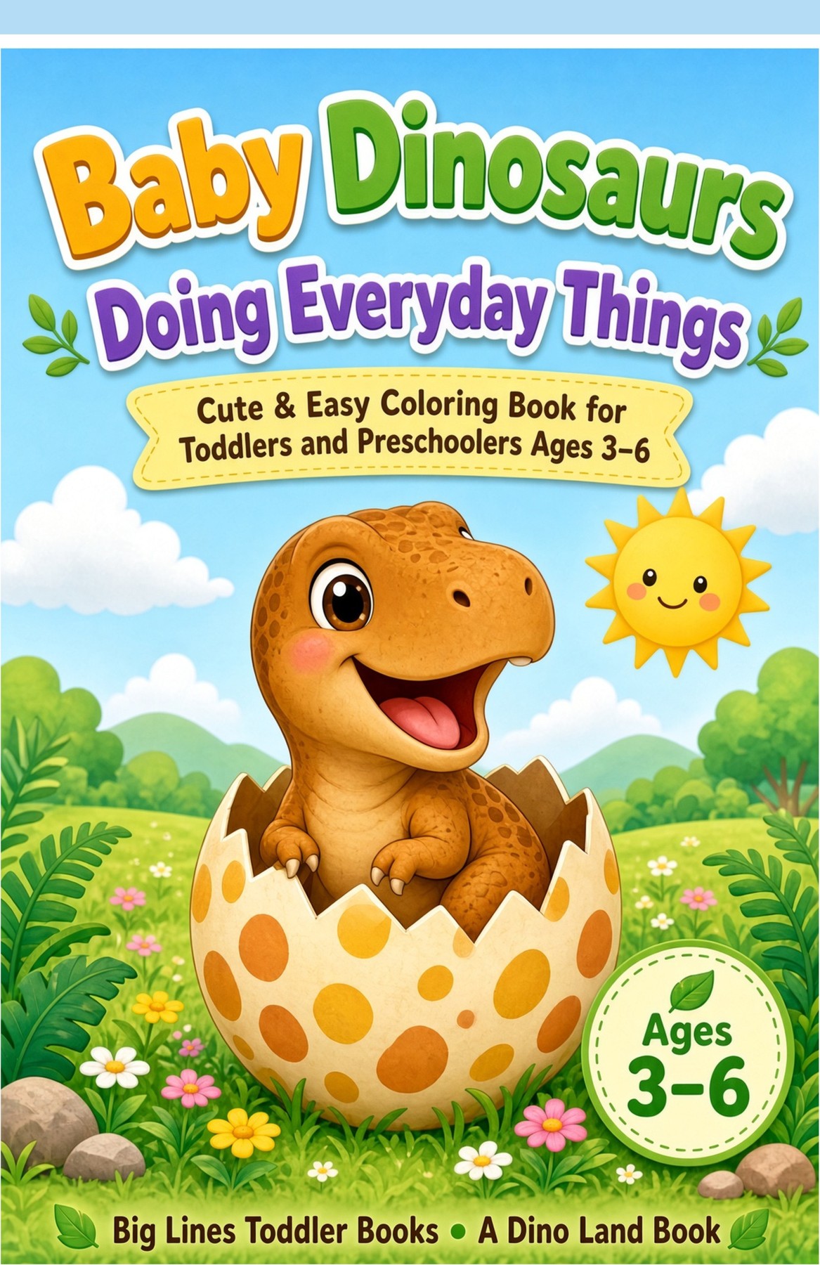 Baby Dinosaurs Doing Everyday Things cover